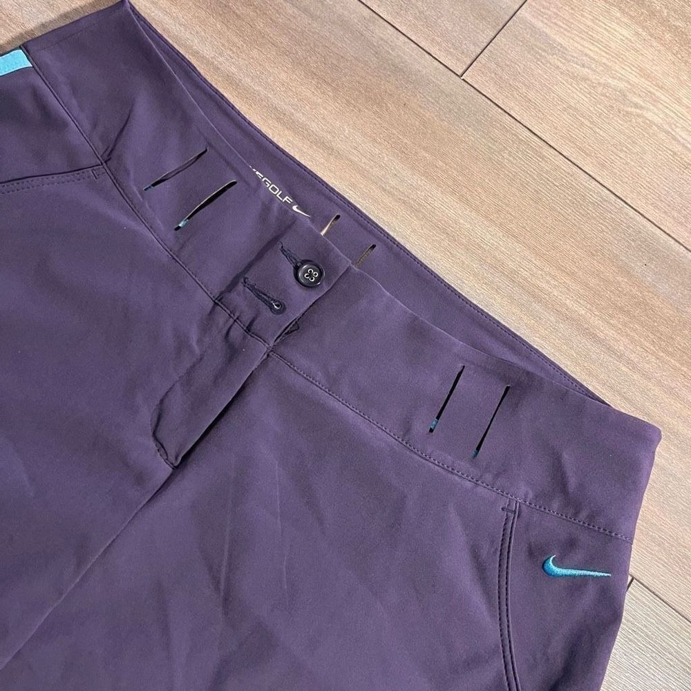 Nike Golf Purple Athletic Workout Skirt Women 8 Bin M-8 - Picture 2 of 4
